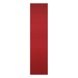 Flächenvorhang rot halb transparent 60x245 cm Schiebegardine Wildseide Optik Vorhang