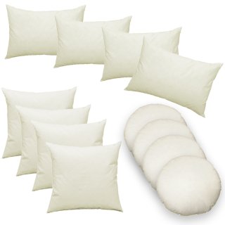 4er Pack Füllkissen Federn Kissen Inlett Kissenfüllung Kopfkissen Inn, 19,80 €