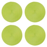 Tischset 4er Set Anis rund 35 cm Ø Platzset...