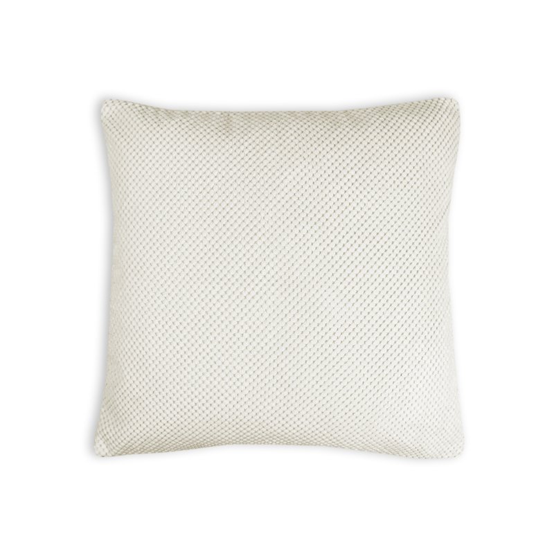 Kissenbezug 80x80 cm Creme Kissenhülle 3D Waben Kissen Chenille Webst, 18,95 €