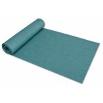 Tischläufer 40x140 cm petrol Leinenoptik beschichtet Lotuseffekt Tischband Mitteldecke