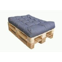 Palettensitzkissen einzeln anthrazit 120x80 cm Sitzkissen...