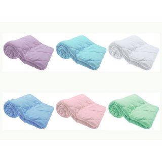 Leichtsteppbett 135x200 cm Microfaser Sommer Bettdecke leichtes Steppbett Decke