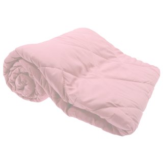 Leichtsteppbett 135x200 cm rosa Microfaser Sommer Bettdecke leichtes Steppbett Decke