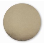Kissenbezug rund 60 cm beige natur Leinenoptik Kissenhülle Struktur Deko Kissen