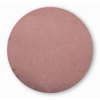 Kissenbezug rund 60 cm altrosa Leinenoptik Kissenhülle Struktur Deko , 11,95 €