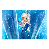 Kinder Platzset "Eisprinzessin" Moderne Platzmatte im winterlichen Design