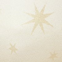 Tischdecke 135 x 180 cm oval Lurex Sterne Weihnachten Tischwäsche glänzend weihnachtlich