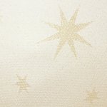 Tischdecke 135 x 180 cm oval Lurex Sterne Weihnachten Tischwäsche glänzend weihnachtlich