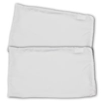 2er Set Kissen Inlett 60x60 cm ohne Füllung 100% Mikrofaser weiß Reißverschluss Kissenhülle