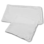 2er Set Kissen Inlett 60x60 cm ohne Füllung 100% Mikrofaser weiß Reißverschluss Kissenhülle