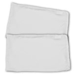 2er Set Kissen Inlett 60x60 cm ohne Füllung 100% Mikrofaser weiß Reißverschluss Kissenhülle