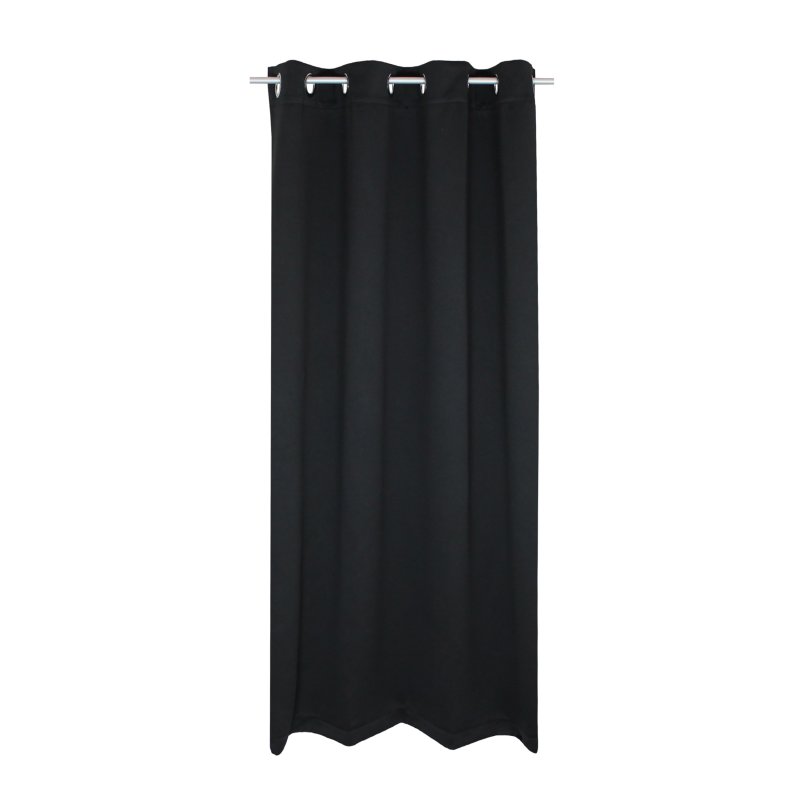 Verdunkelungsvorhang Ösen 300 x 245 cm Schwarz Vorhang blickdicht Gar, 49,95 €