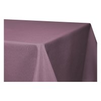 Tischdecke rechteckig 135x200 cm lila Leinenoptik Lotuseffekt Tischwäsche