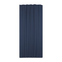 Verdunkelungsvorhang Kräuselband 140 x 245 cm Navy...
