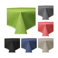 Garten Tischdecke Outdoor PVC rechteckig Terrasse Balkon...