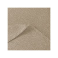 Tischdecke oval beige natur 160x220 cm Leinenoptik Lotuseffekt Tischwäsche Wasserabweisend Tischtuch