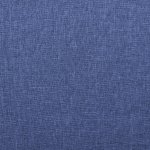 Tischdecke oval blau 160x260 cm Leinenoptik Lotuseffekt Tischwäsche Wasserabweisend Tischtuch