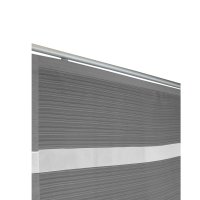 60x245 cm Flächenvorhang halbtransparent Pan Schiebegardine gestreift