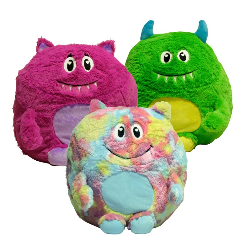 Monster Kuschelkissen 35 x 40 cm Kinder Dekokissen Zierkissen Autokis, 17,95 €