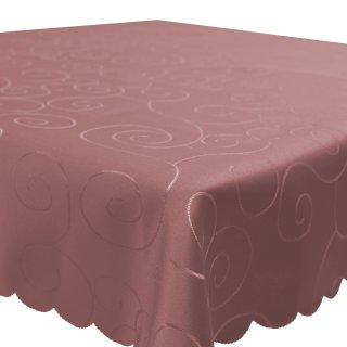 Tischdecke Damast Ornamente eckig Circle Struktur bügelfrei pflegelei, 7,95 €