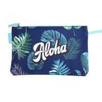Bikini Wetbag Aloha Blau wasserdichte Badetasche...
