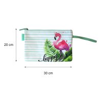 Bikini Wetbag Happy Mint wasserdichte Bikini Bag Badetasche Nasstasche für Urlaub Strand Schwimmbad