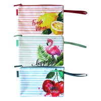 Bikini Wetbag Happy Mint wasserdichte Bikini Bag Badetasche Nasstasche für Urlaub Strand Schwimmbad