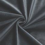 Vorhang 2er Set Kräuselband Verdunkelung 140x245 cm Samt blickdicht Gardine