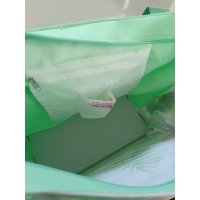 Strandtasche Mint Badetasche Shopper Schultertasche Reißverschluss Beach Bag