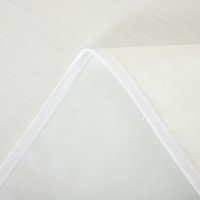 Wachstuch Tischdecke rund abwaschbar Leinenoptik grob Struktur Gartentischdecke fleckenabweisend