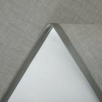 Wachstuch Tischdecke rund abwaschbar Leinenoptik grob Struktur Gartentischdecke fleckenabweisend