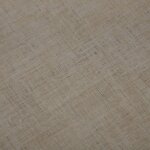 Wachstuch Tischdecke 140 cm rund Beige abwaschbar Leinenoptik grob Struktur Gartentischdecke fleckenabweisend