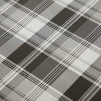 Wachstuch Tischdecke schwarz weiß kariert...