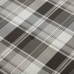 Wachstuch Tischdecke 130x260 cm schwarz weiß kariert rechteckig abwaschbar Gartentischdecke fleckenabweisend