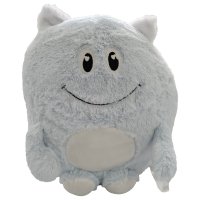 Monster Kuschelkissen Plüsch Kinder Kissen bleu...