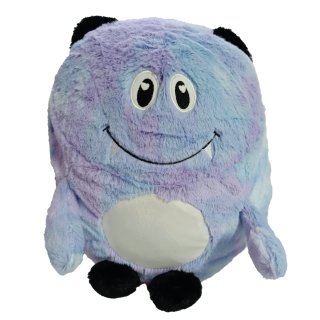 Monster Kuschelkissen Plüsch Kinder Kissen tupfi Dekokissen mit Füllung ca. 45 cm Autokissen