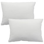 2er Pack 50x70 Füllkissen Microfaser Kissenfüllung Kopfkissen Dekokis, 16,90 €