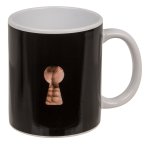 Tasse 2er Set Becher Stripper Boy und Girl Zauber Effekt Keramik Kaffeebecher Teetasse
