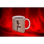 Tasse 2er Set Becher Stripper Boy und Girl Zauber Effekt Keramik Kaffeebecher Teetasse