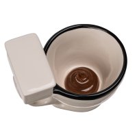 Tasse Shit Happens Toilette Becher Toilettenschüssel Kaffeebecher Teetasse WC Schüssel