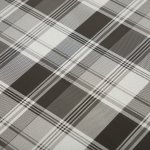 Wachstuch Tischdecke weiß schwarz kariert rund abwaschbar Gartentischdecke fleckenabweisend