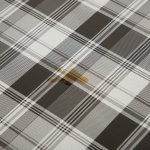 Wachstuch Tischdecke weiß schwarz kariert rund abwaschbar Gartentischdecke fleckenabweisend