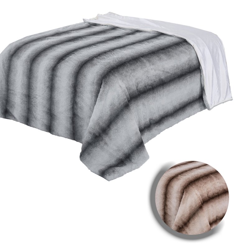 Kuscheldecke Wolldecke Kunstfell flauschig weich 150x200 cm Wohndecke, 49,95 €