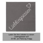 Servietten Lieblingsessen Papierservietten 20 Stück Party Geschenk 3-lagig