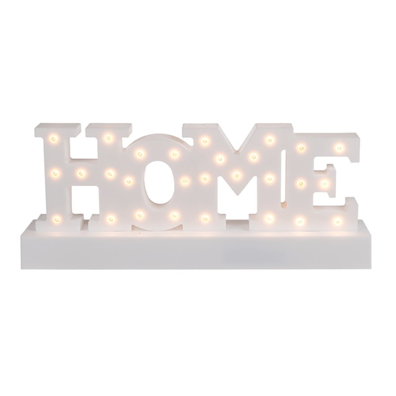 LED Schrift Home Beleuchtung weiß Dekoration Wohnaccessoires Dekorati, 12,95 €