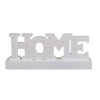 LED Schrift Home Beleuchtung weiß Dekoration Wohnaccessoires Dekorationslicht