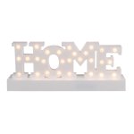 LED Schrift Home Beleuchtung weiß Dekoration Wohnaccessoires Dekorationslicht