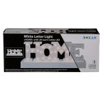 LED Schrift Home Beleuchtung weiß Dekoration Wohnaccessoires Dekorationslicht
