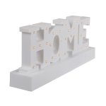 LED Schrift Home Beleuchtung weiß Dekoration Wohnaccessoires Dekorationslicht